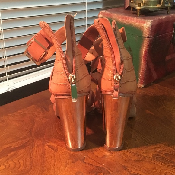 SOLD BCBG Strappy Sandal - Picture 6 of 8